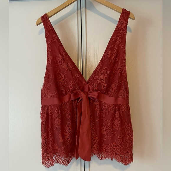 Free People Tops - NWT Free People Frenchie Kiss top sz XL🌺